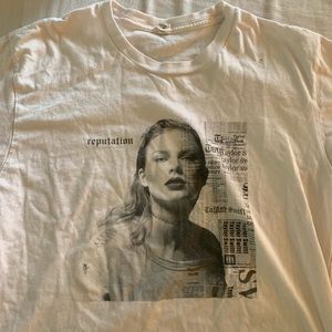 taylor swift reputation album cover shirt